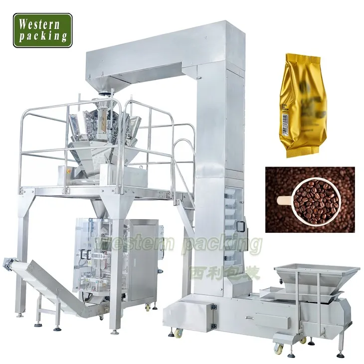 زیڈ لفٹ پوٹاٹو ویفرز پیکنگ مشین