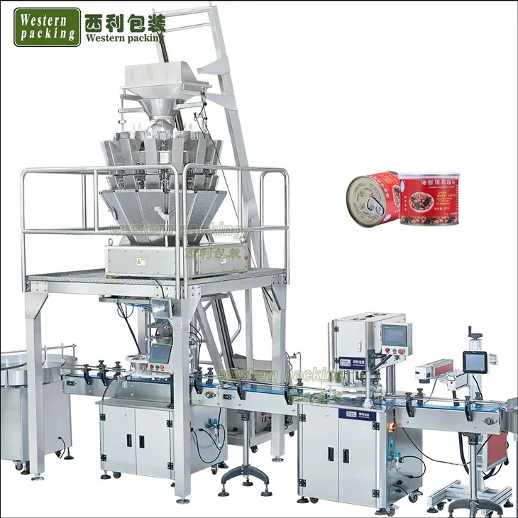 گری دار میوے کے لئے ملٹی ہیڈ بھرنے والی مشین