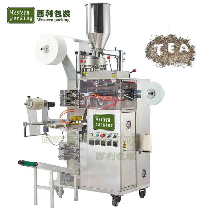 لیبل ٹیگ کے ساتھ چائے کی پیکیجنگ مشین